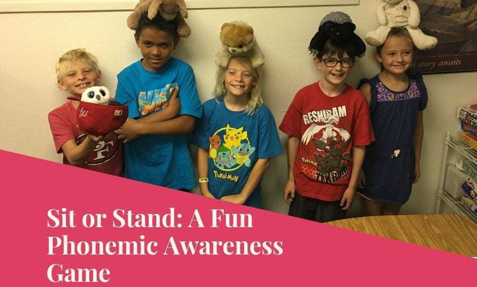 Sit or Stand: A Phonemic Awareness Game
