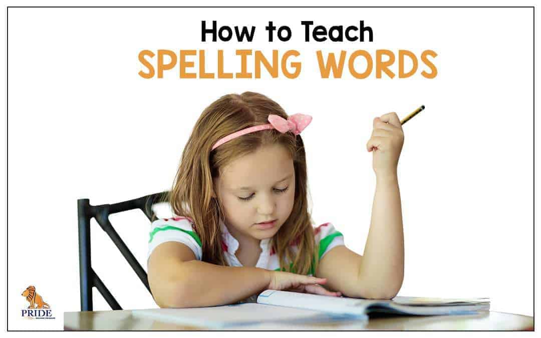 How to Teach Spelling Words