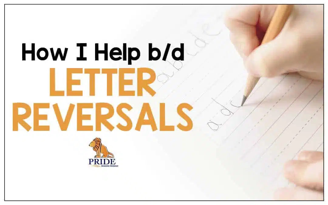 How I Help b/d Letter Reversals