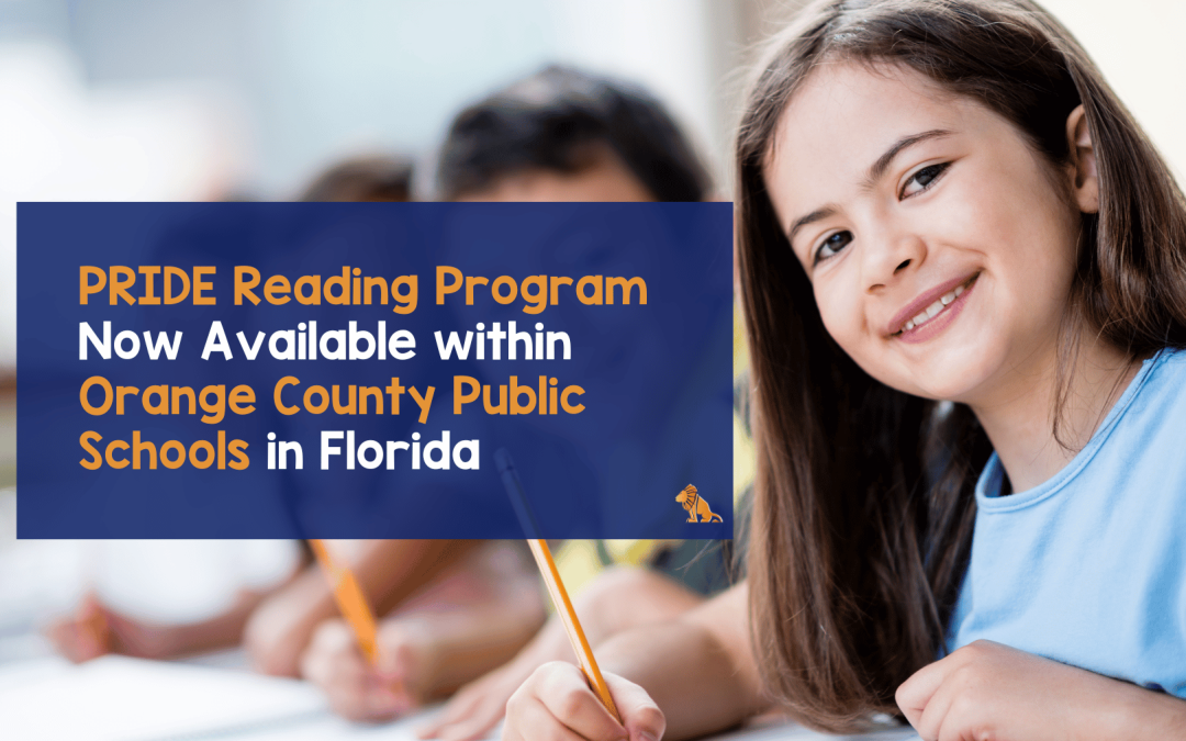 PRIDE Reading Program Available Within Orange County Public Schools