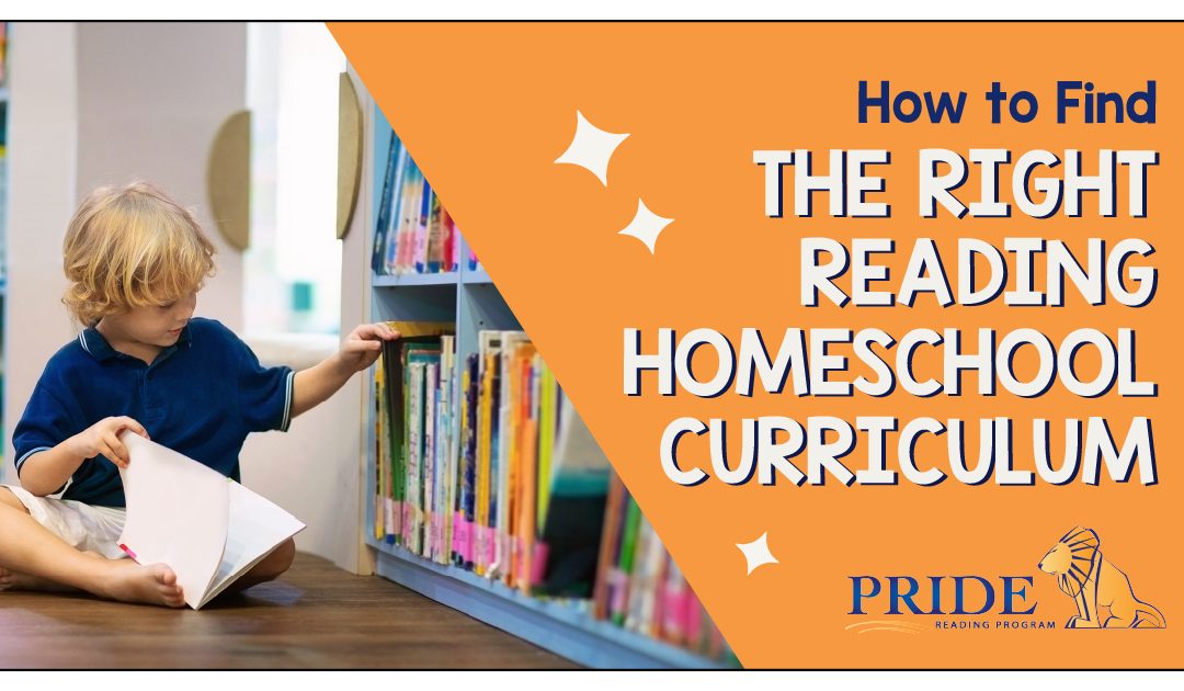 How to Find the Right Reading Homeschool Curriculum - Structured